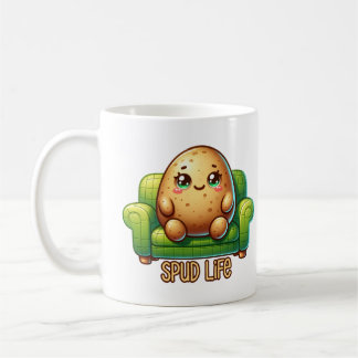 Taza De Café Spud Life, Couch Potato