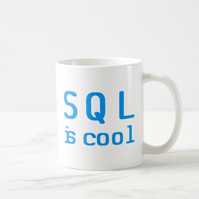 Taza De Café SQL is genial (Derecha)
