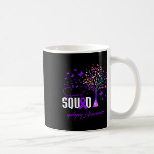 Taza De Café Squad De Apoyo Para La Conciencia De La Epilepsia