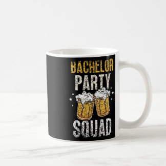 Taza De Café Squad de Despedida de Soltero Novio Equipo Novia 