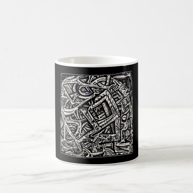Taza De Café Square One, por Brian Benson (Centro)