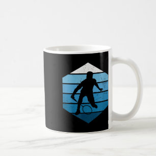 Taza De Café Squash Mujeres Hombres Jugador de Bádminton Volant