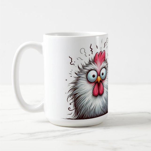 Taza De Café "Squawk and Joy Chicken" Mug (Izquierda)