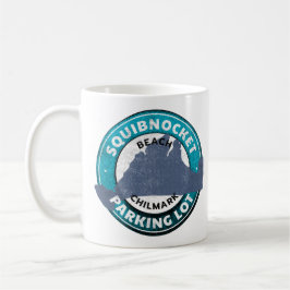 Taza De Café Squibnocket Beach Parking Lot Mug