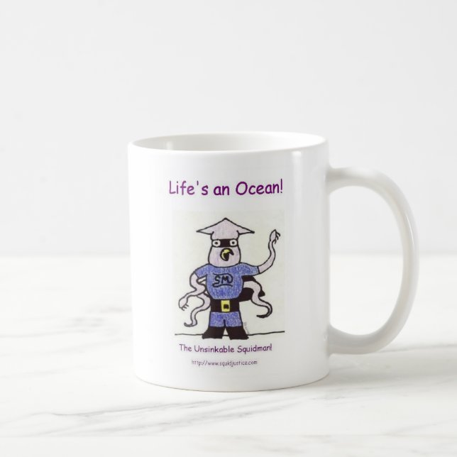 Taza De Café Squidman (Derecha)