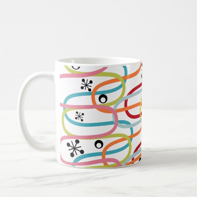 Taza De Café Squiggles (Izquierda)