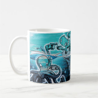 Taza De Café Squiggles+Skribbles: Superación de probabilidades
