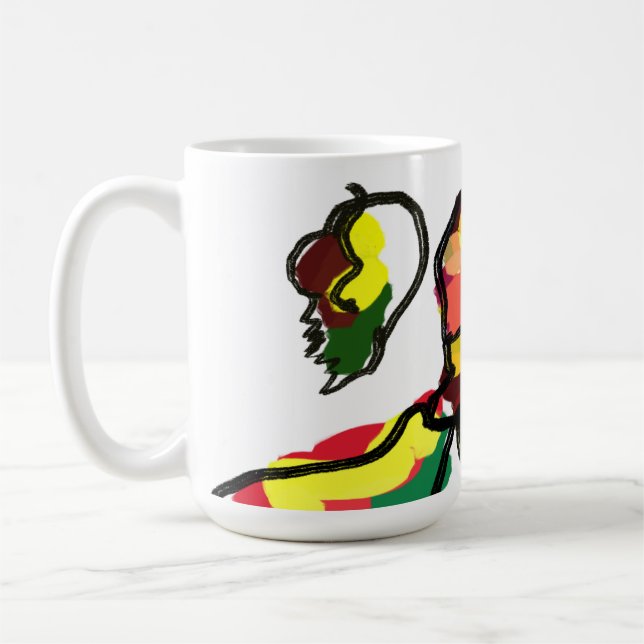 Taza De Café Squirrel Autumn nice (Izquierda)