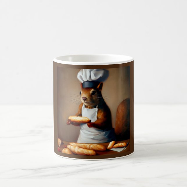 Taza De Café Squirrel French Baker (Centro)
