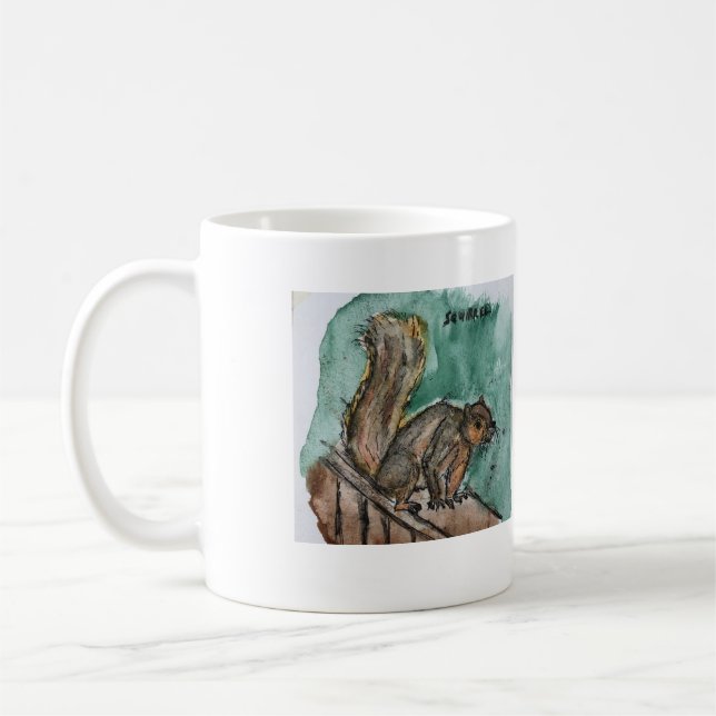 Taza De Café Squirrel Mug (Izquierda)