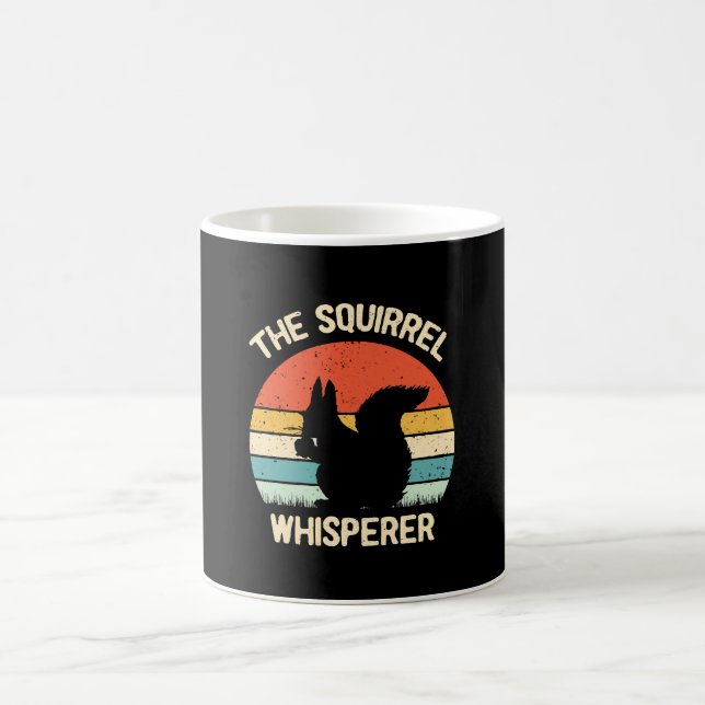Taza De Café Squirrel Whisperer ardillas Amantes Regalo (Centro)