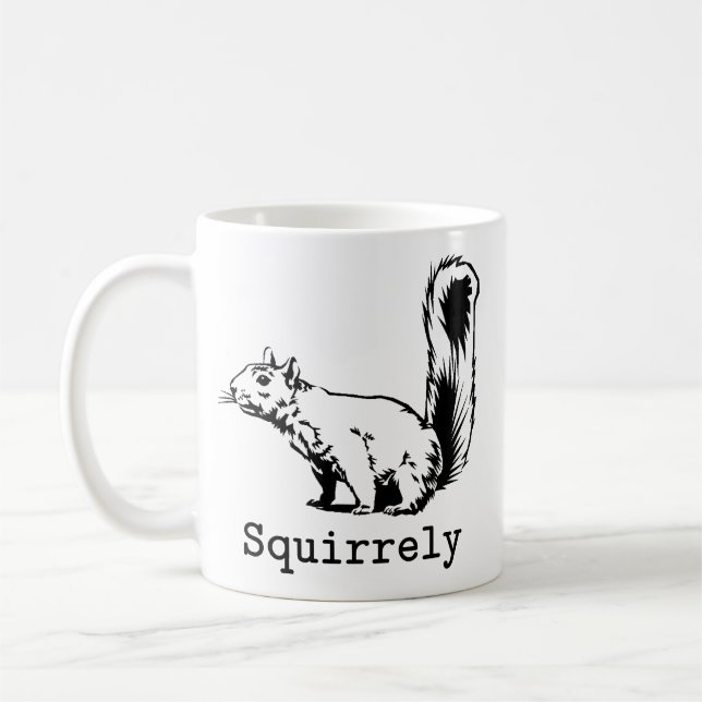 Taza De Café Squirrely (Izquierda)