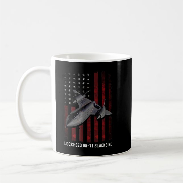 Taza De Café SR-71 Blackbird plane  (Izquierda)