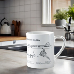 Taza De Café SR-71 Blackbird - Planes de Planes de Planes de Pl