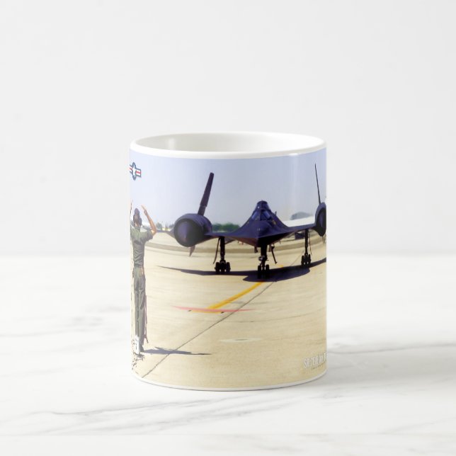 TAZA DE CAFÉ SR-71B BLACKBIRD (Centro)