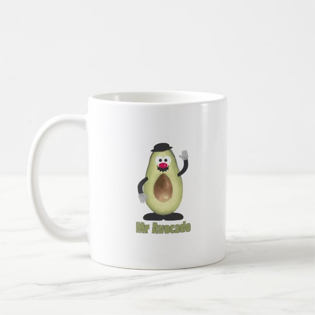 Taza De Café Sr. Avacado (Izquierda)