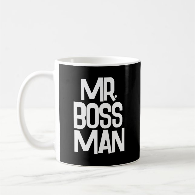 TAZA DE CAFÉ SR. BOSS MAN COFFEE MUG (Izquierda)
