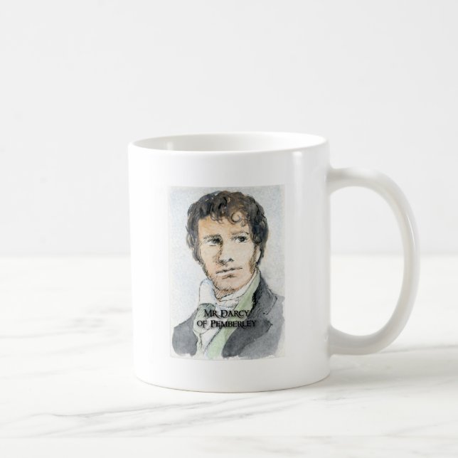 Taza De Café Sr. Darcy de Pemberley (Derecha)