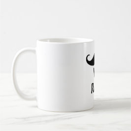 Taza De Café Sr. Derecha Mustache Diversión Pareja de Coinciden