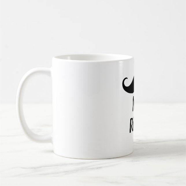 Taza De Café Sr. Derecha Mustache Diversión Pareja de Coinciden (Izquierda)