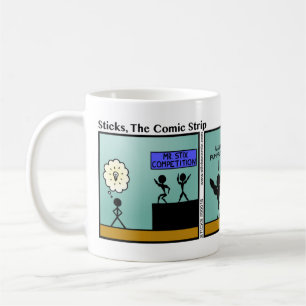 Taza De Café Sr. divertido Stix Competition Stickman Mug - 018