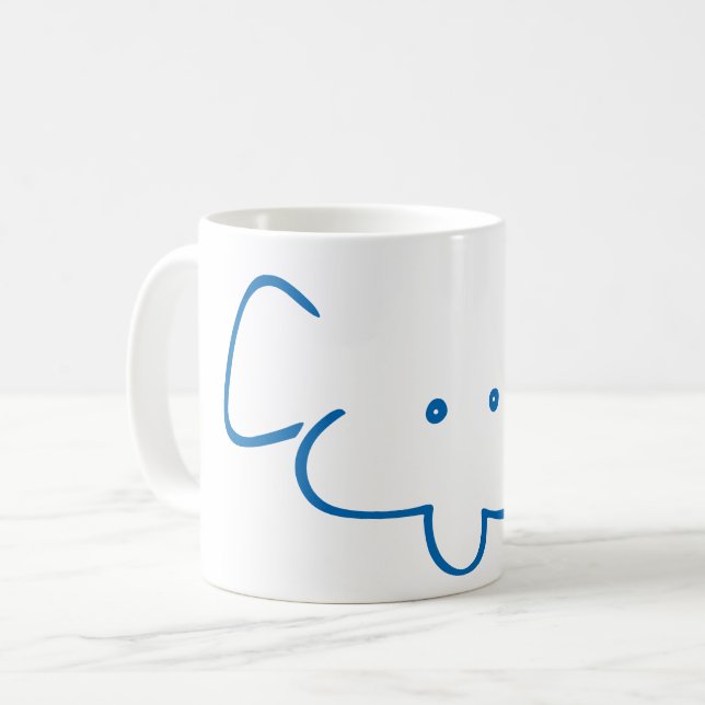 Taza De Café Sr Elefante (Anverso izquierdo)