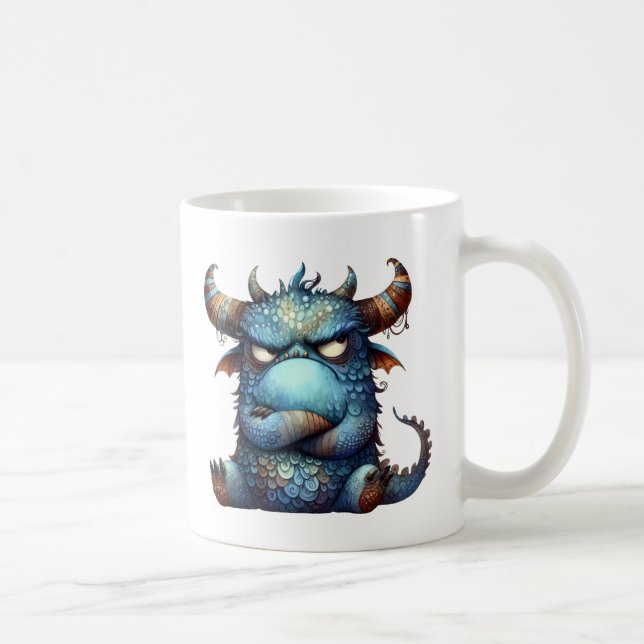 Taza De Café Sr. Grumpy Monster (Derecha)