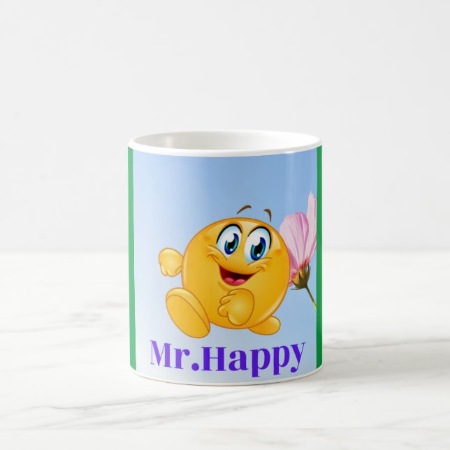 Taza De Café Sr.Happy (Centro)