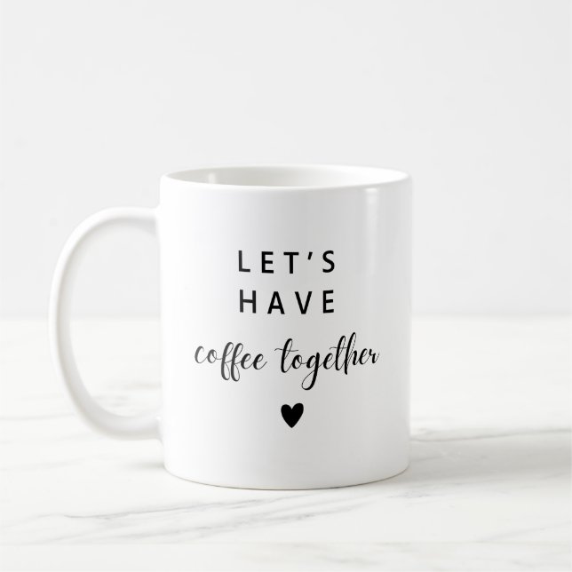 Taza De Café Sr. Mugs, Personalizado Couple, regalo Boda (Izquierda)