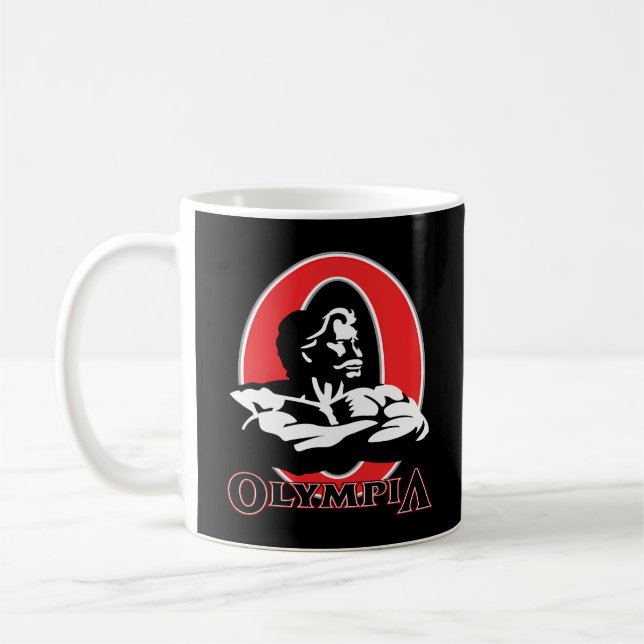 Taza De Café Sr. Olympia Bodybuilding Fitness Gym (Izquierda)