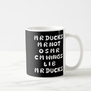 Taza De Café Sr Patos Sr No Osar Cm Alas Pato Divertido 