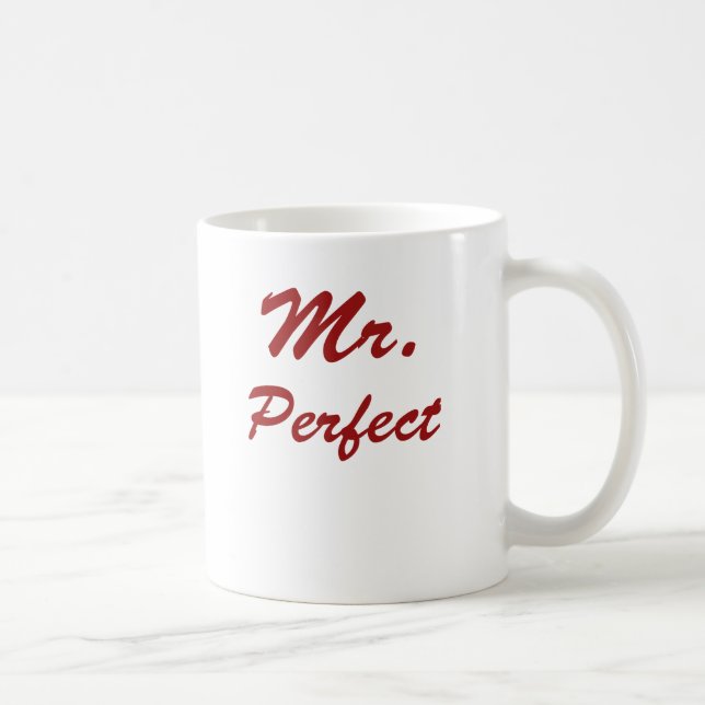 Taza De Café ¡Sr. Perfect! (Derecha)