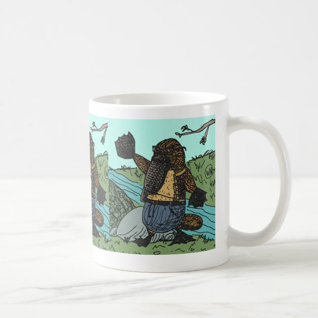 Taza De Café Sr. Platypus Mug (Derecha)