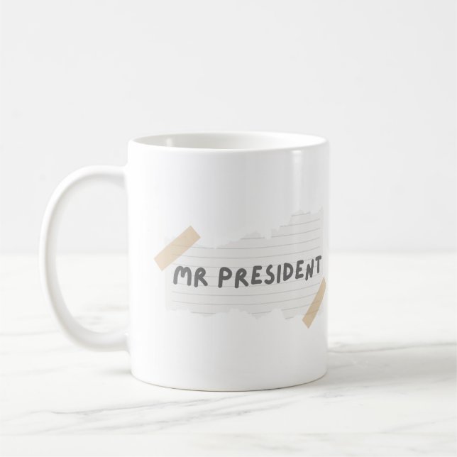 Taza De Café Sr. Presidente Mug (Izquierda)