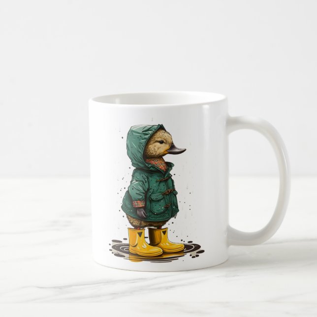 Taza De Café Sr. Puddle Duck (Derecha)