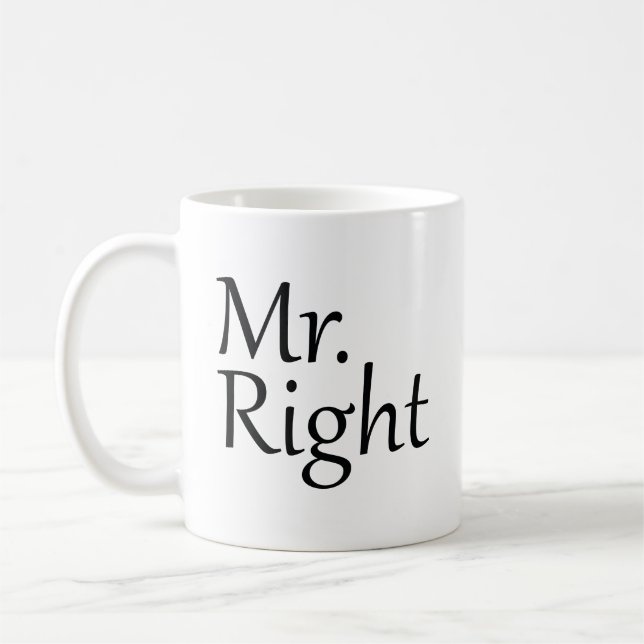 Taza De Café Sr. Right Coffee Mug (Izquierda)