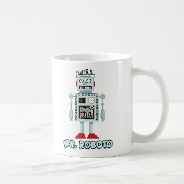 Taza De Café Sr. Roboto (Derecha)