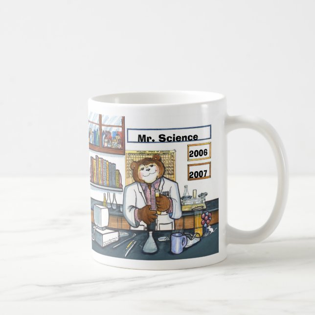 Taza De Café Sr. Science Mug (Derecha)
