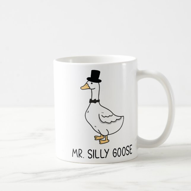 Taza De Café Sr. Silly Goose Y Sra. Silly Goose Couple Matchi (Derecha)