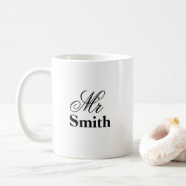 Taza De Café Sr. Su Nombre