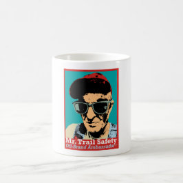 Taza De Café Sr. Trail Safety, embajador de la Apagado-Marca