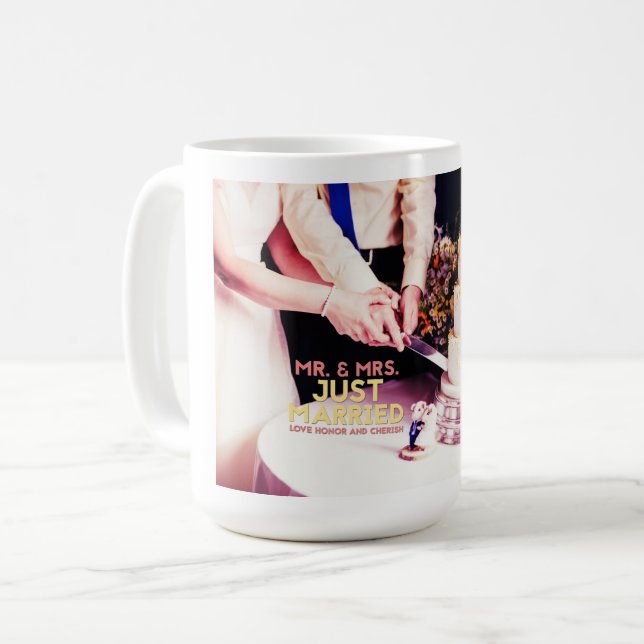Taza De Café Sr. y la Sra. Gift Mug (Anverso izquierdo)