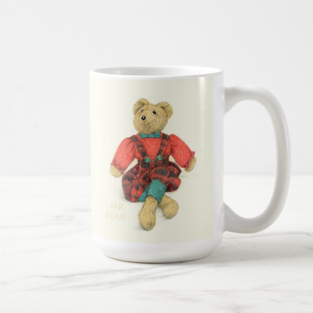Taza De Café SR. y MRS. OSAR Tall White Mug (Derecha)