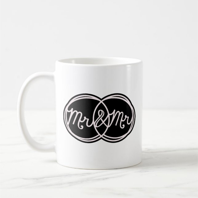 Taza De Café Sr. y Sr. Couple (Izquierda)