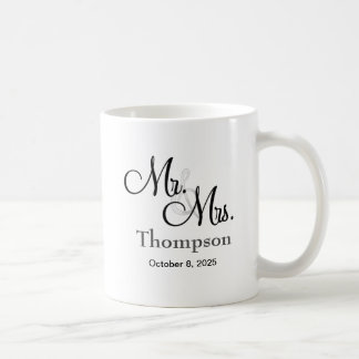 Taza De Café Sr. y Sra. Boda