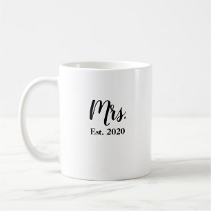 Taza De Café Sra. Bride Boda Mug 2020