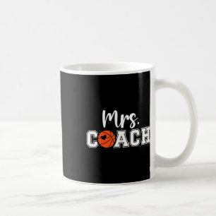 Taza De Café Sra. Entrenadora Sketll Esposa De Un Entrenador De