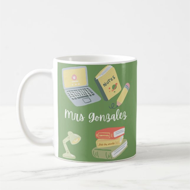 Taza De Café Sra. Gonzalez Teacher (Izquierda)