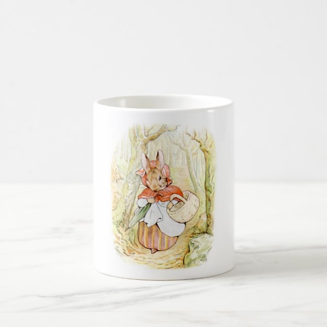 Taza De Café Sra. Rabbit (Caperucita Roja) (B Potter) (Centro)