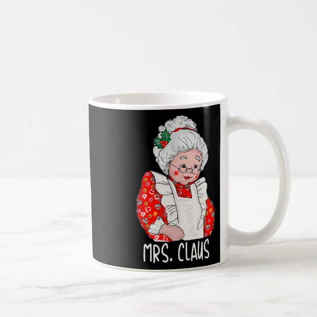 Taza De Café Sra y Sr Claus Parejas Combinadas Navidad  (Derecha)